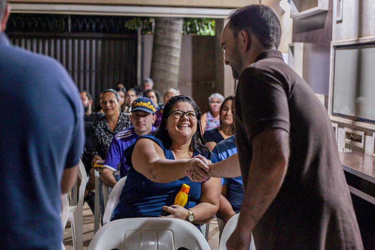 You are currently viewing Durante reunião no Jardim Itamaracá, atuação de João César Mattogrosso é reconhecida