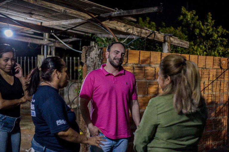 Read more about the article Em visita à Vila Jacy, vereador João César Mattogrosso reafirma compromisso do mandato com a população