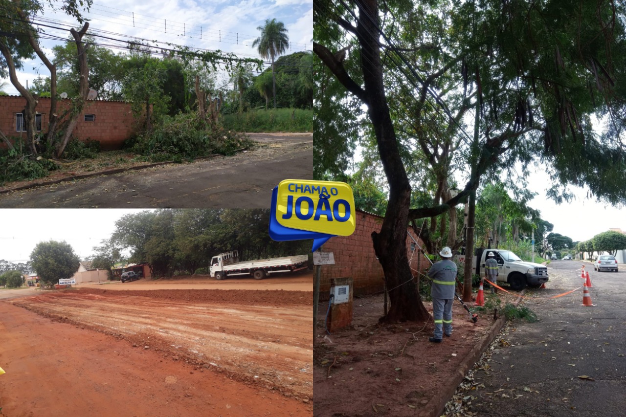 You are currently viewing Após pedido de João César Mattogrosso, árvore que colocava moradores em risco é removida na Vila Carlota