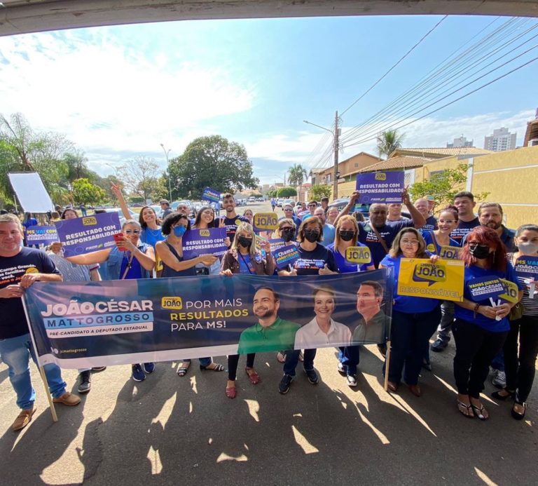 Read more about the article Em convenção com mais de 3 mil participantes, João César Mattogrosso confirma seu nome como candidato a deputado estadual por MS