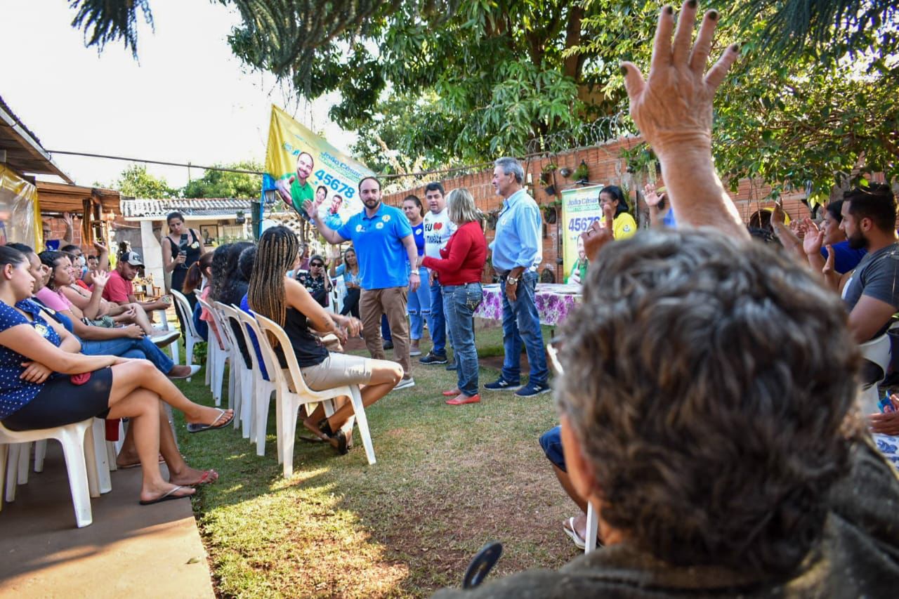 You are currently viewing Onda 45678: João César Mattogrosso afirma seu compromisso pelo desenvolvimento de MS em reuniões e visitas na Capital, Bela Vista, Guia Lopes da Laguna e Sidrolândia