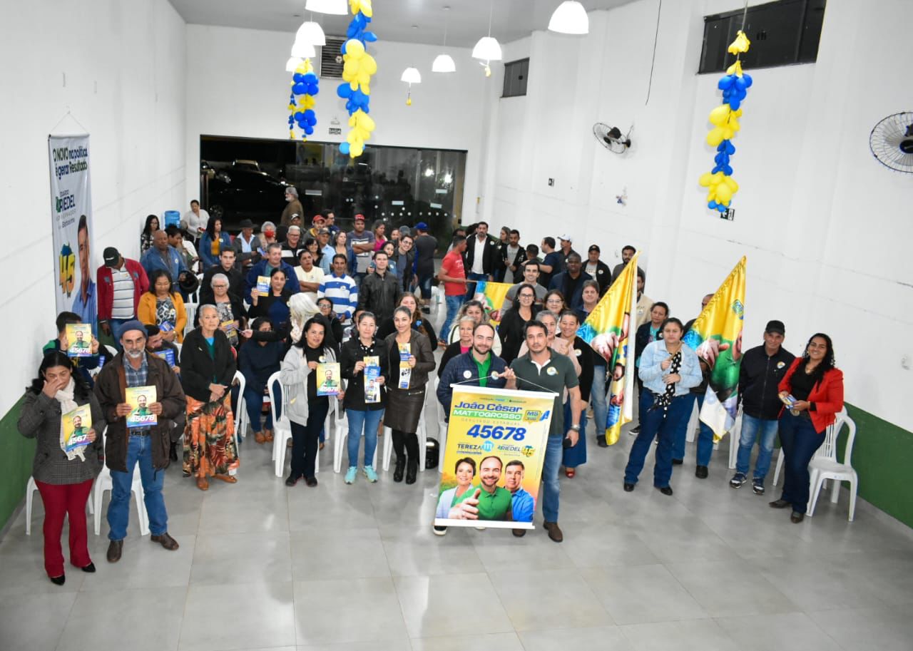 You are currently viewing Com apoio de políticos, lideranças e da população, João César Mattogrosso recebeu apoio em Batayporã, Nova Andradina e Naviraí