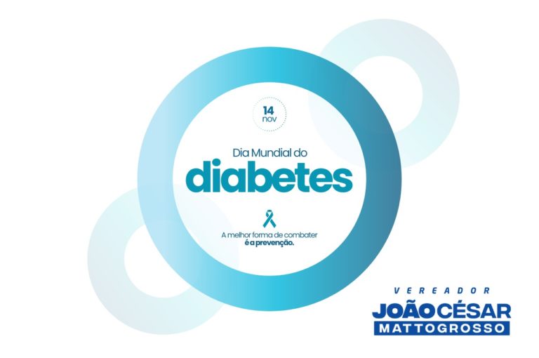 Read more about the article Dia Mundial da Diabetes: João César Mattogrosso alerta para importância dos exames preventivos e hábitos de vida saudáveis