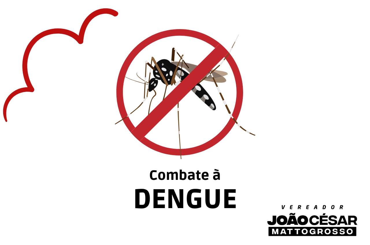 Read more about the article Com mais de 8 mil casos em 2022, João César Mattogrosso chama atenção para o combate à dengue na Capital